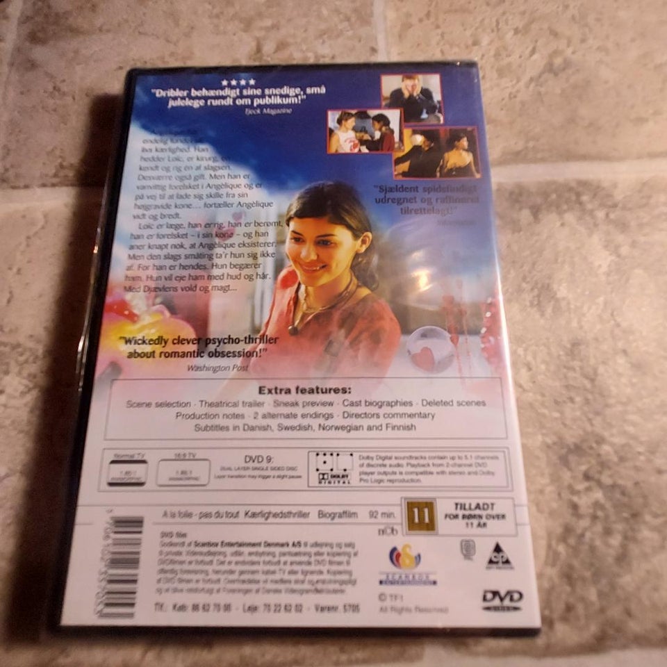 Elsker elsker ikke. - Audrey Tauton - NY i folie, DVD,