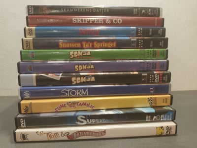 Danske børnefilm part 5, DVD, familiefilm, Danske børnefilm & tegnefilm (ani) & serier (seri)

Tekst