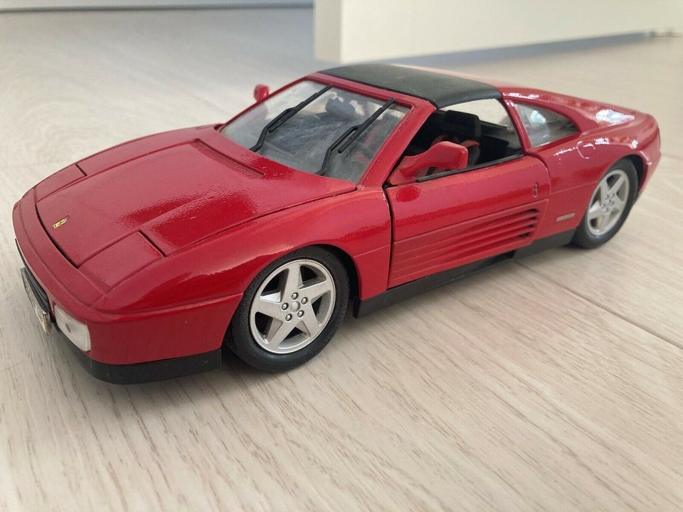 Modelbil, Ferrari 348 TS 1/18, skala 1:18