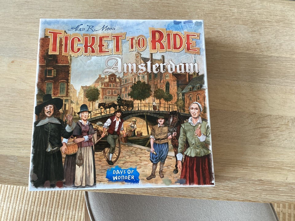 Ticket to ride Amsterdam, brætspil