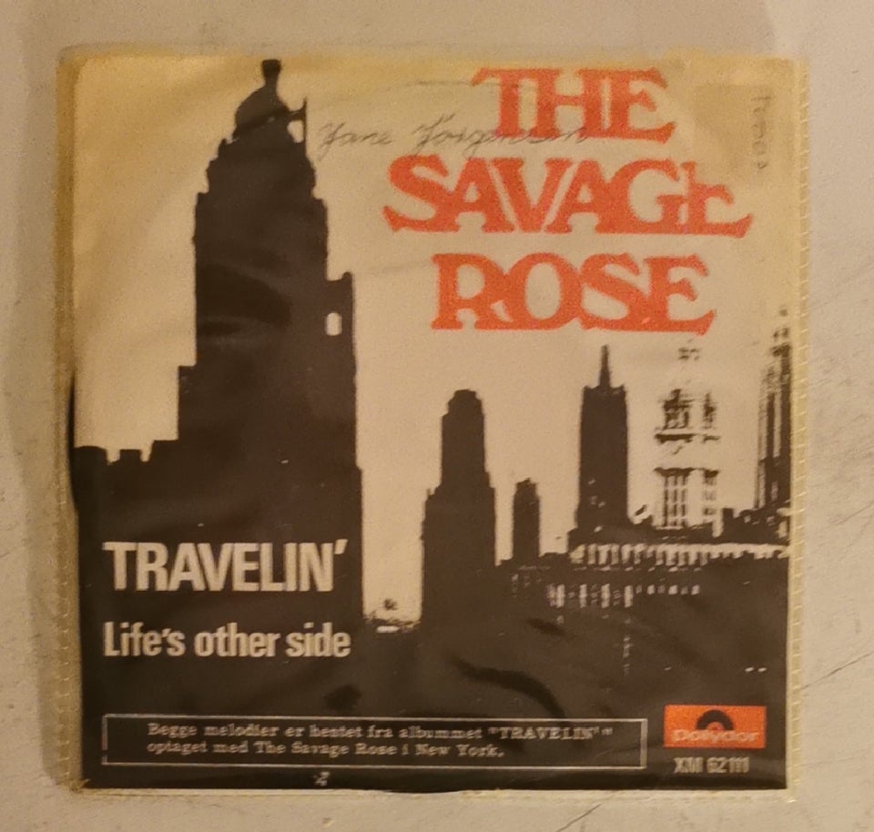 Single, 4 x The Savage Rose, Rock