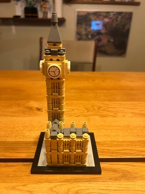 Lego Architecture, 21013, Lego Architecture 21013, Big Ben, fra 2012. Sættet er helt komplet, men ud