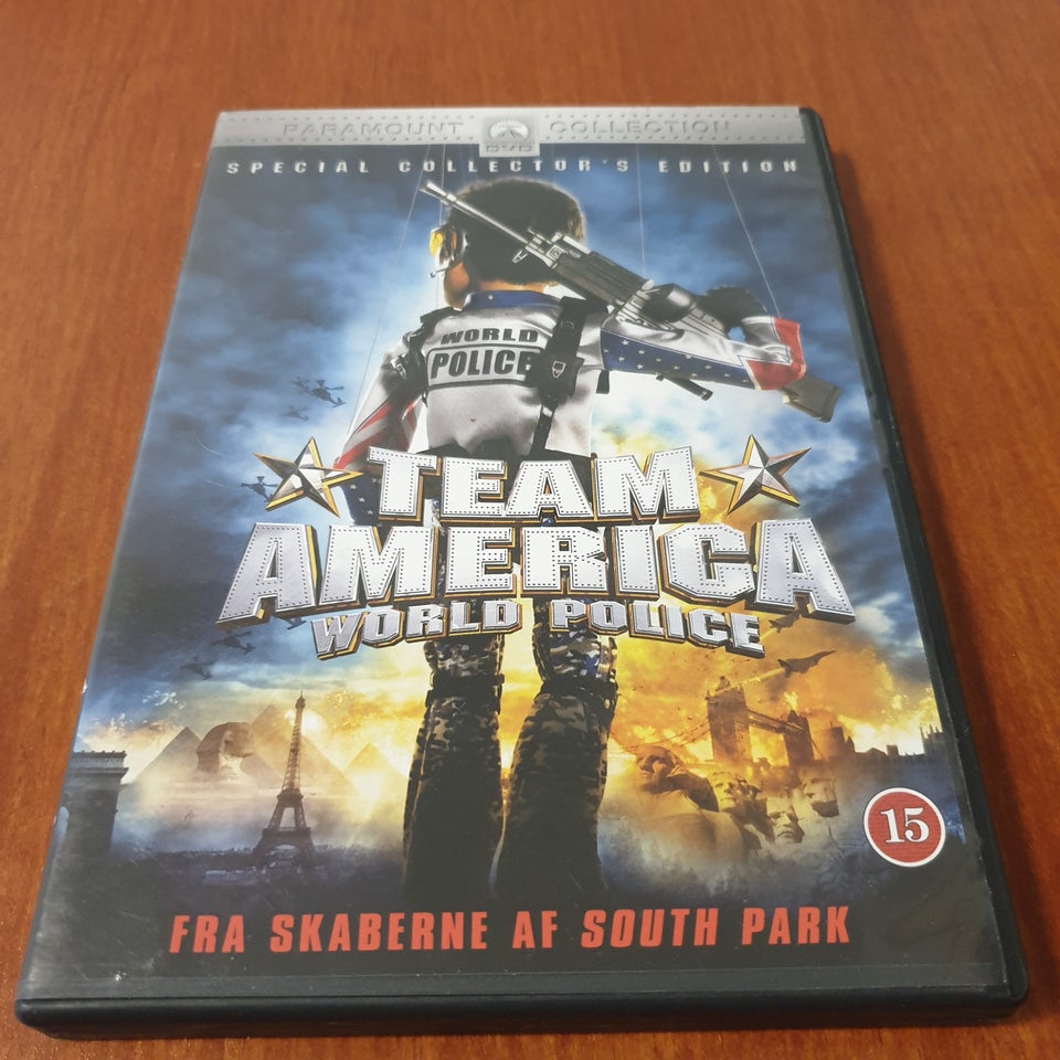 TEAM AMERICA - World Police, instruktør Trey Parker, DVD