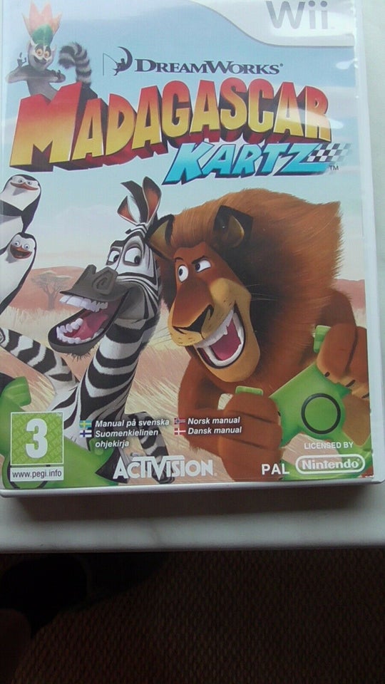 Madagacar kartz, Nintendo Wii, adventure