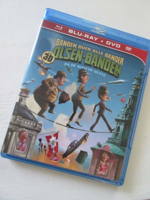 Olsen Banden 3D, Blu-ray, animation, Indeholder både bluray og DVD. Fragt 41kr

Så mente man på mord