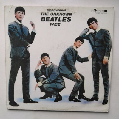 LP, Beatles, Discovering the unknown Beatles face, 
Album udgivet i Mexico i 1982 på Phoenix 10 Reco