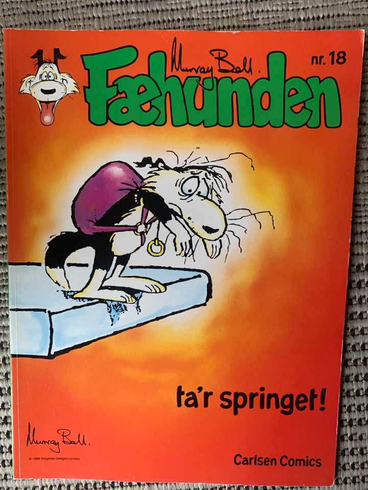 Fæhunden nr 18, Tegneserie