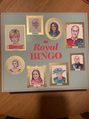 Royal bingo, Bingo , lotteri, Nyt bingo spil, kun lige pakket ud, aldrig spillet/brugt.