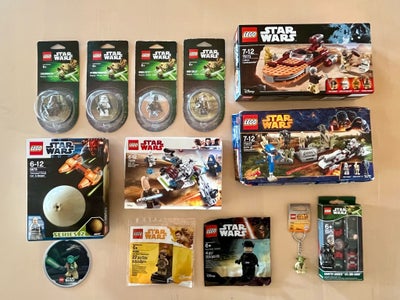 Lego Star Wars, 75173, 75037, 75206, 40300 m.fl., SÆLGES KUN SAMLET!

Større LEGO Star Wars lot sælg