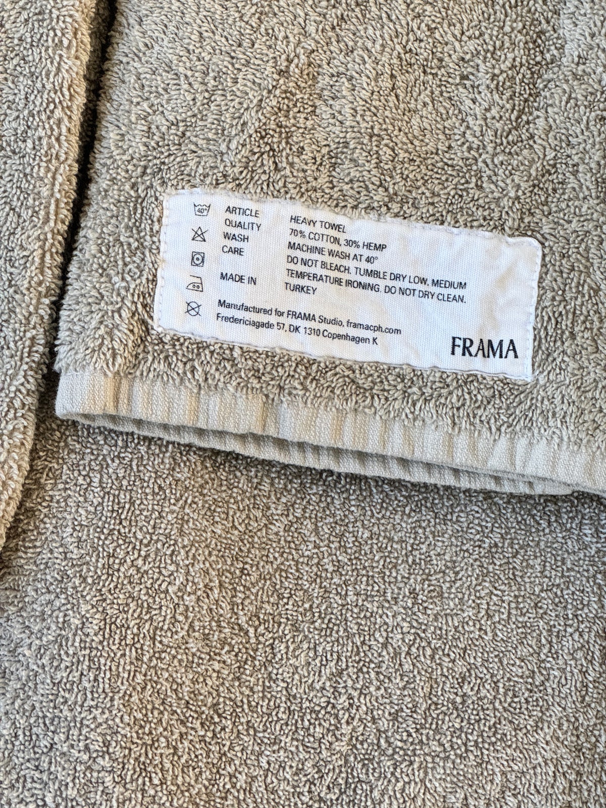 Håndklæde, Frama Håndklæde