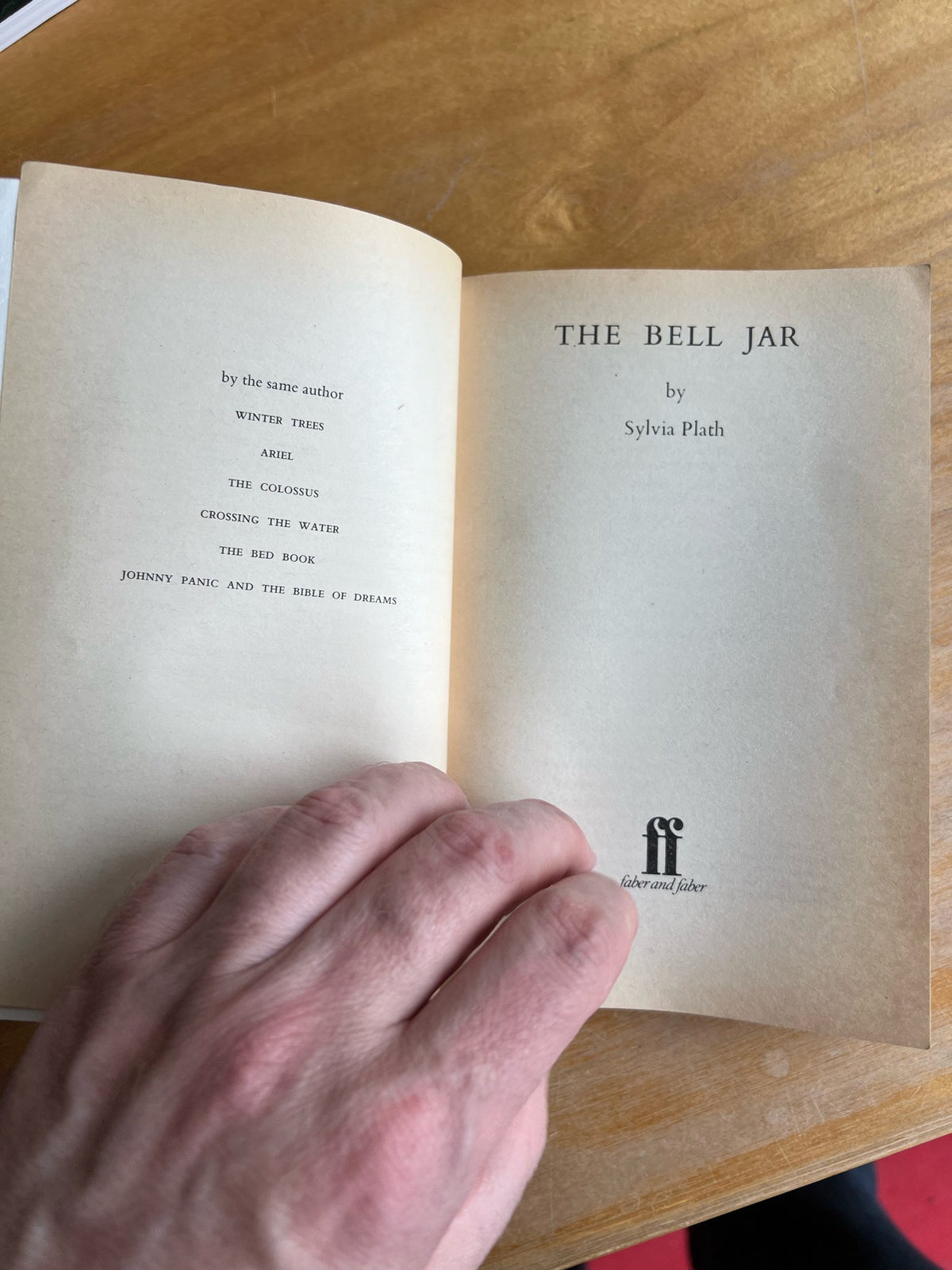 The Bell Jar, Sylvia Plath, genre: roman