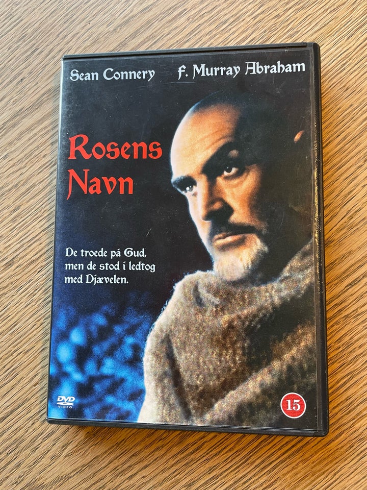 Name Of The Rose - Rosens Navn, DVD, thriller