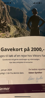 Viktors Farmor rejser Gavekort på 2000 kr

- Vu...