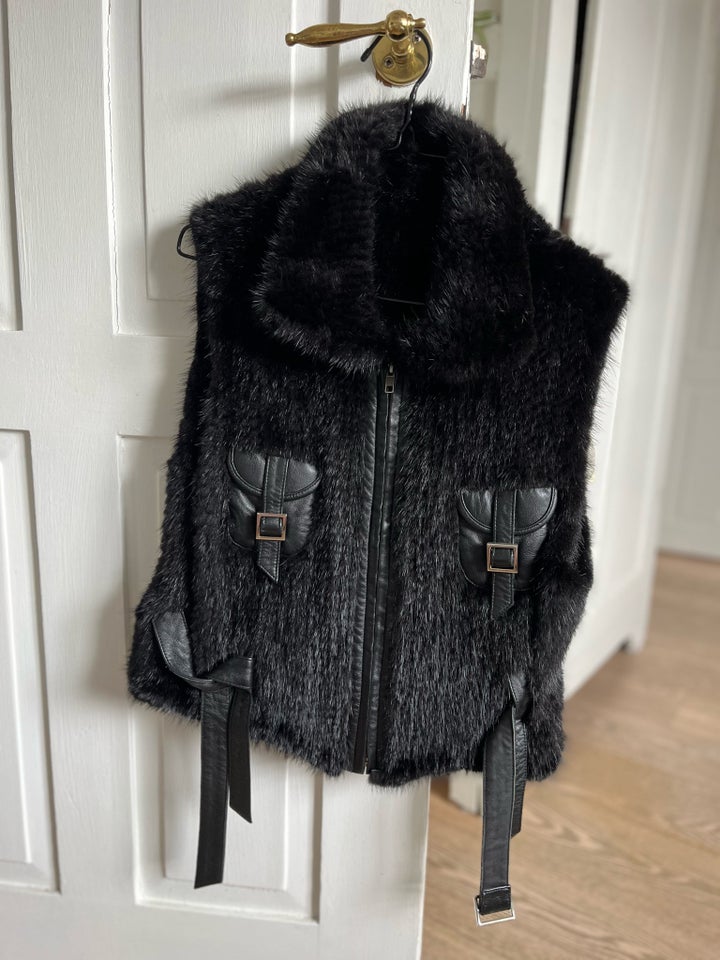 Vest, Sort mink vest, ??