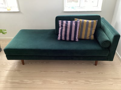 Daybed, velour, anden størrelse , Sofacompany, Smuk mørkegrøn daybed/sofa som har stået “til pynt” i