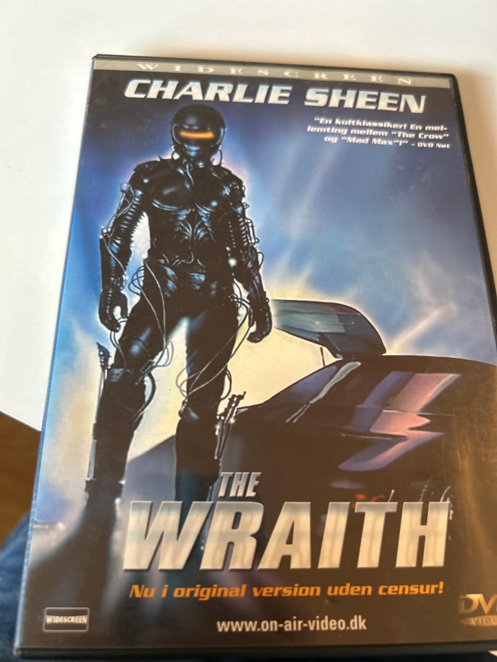 The wraith , DVD, action