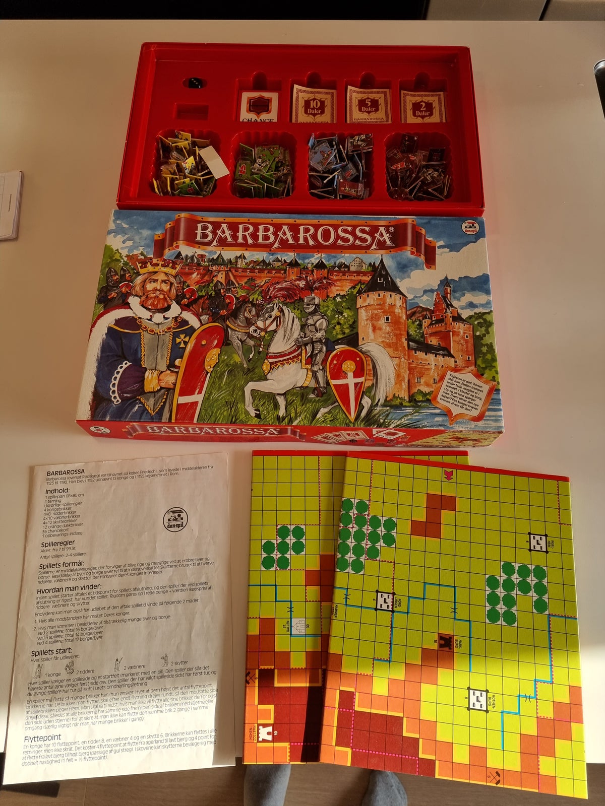 Barbarossa, brætspil – – Køb og af Nyt og Brugt