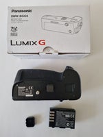 Batteri /vertikal greb m.ekstra batteri, Lumix, G9