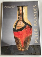 Plakat, Peter Brandes, motiv: Vase