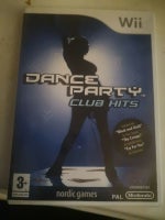 Dance party club hits, Nintendo Wii, simulation