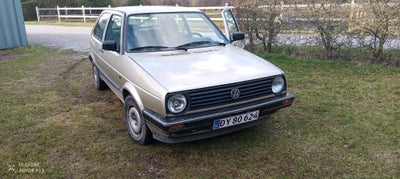 VW Golf II, 1,6 CL, Benzin, aut. 1987, km 175000, nysynet, 3-dørs, service ok, servostyring, VETERAN