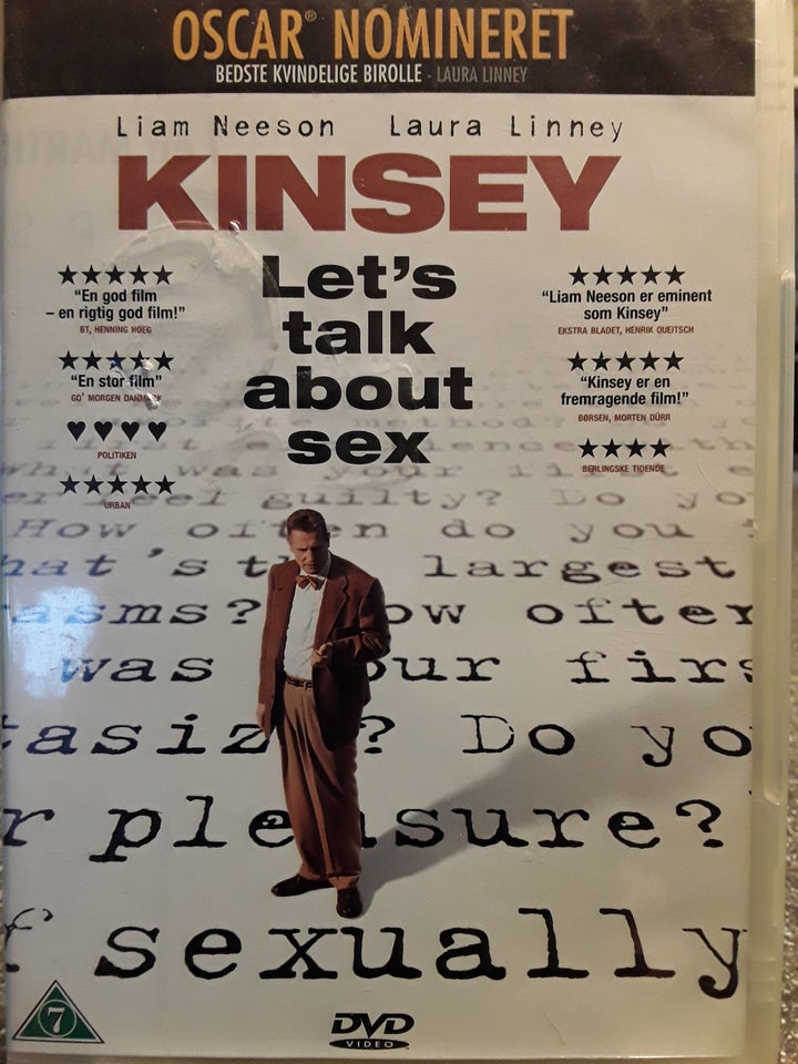 Kinsey, DVD, drama