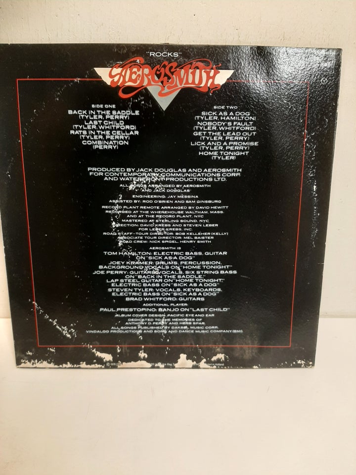 LP, AEROSMITH, Rocks