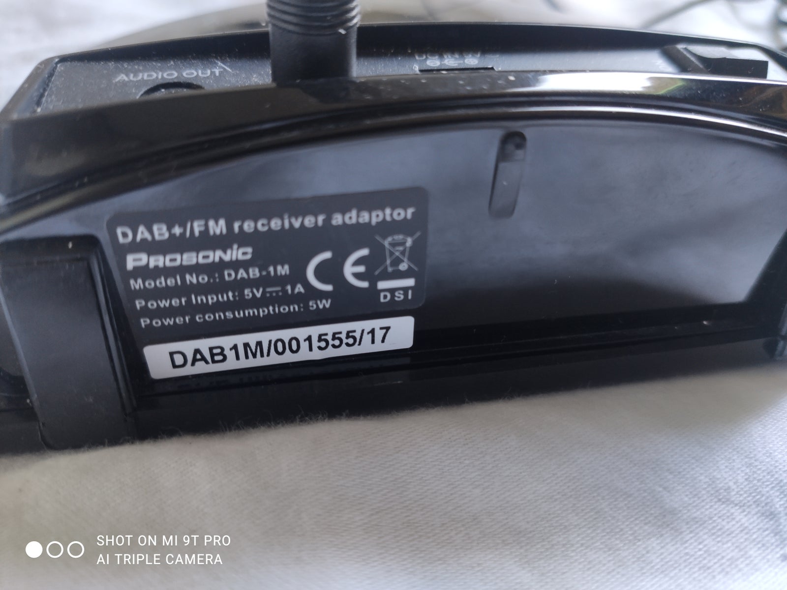 DAB-radio, Prosonic, Prosonic dab+fm adapter