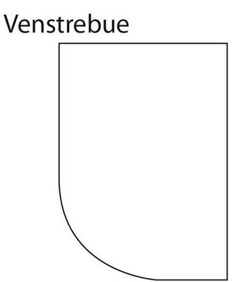 Lagen venstre bue, fransk seng, Vi har 2 stk, som ikke længere passer, da vi har købt anden vogn.
De