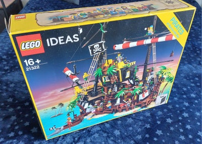 Lego Ideas, 21322 Pirates of Barracuda Bay, Komplet sæt 21322 Pirates of Barracuda Bay sælges, bygge