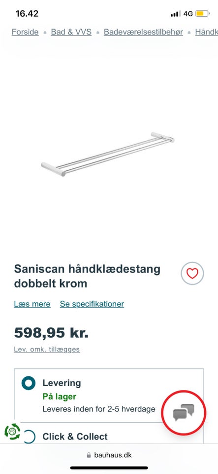 Håndklædeholder, Saniscan