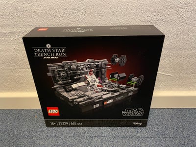Lego Star Wars, 75329, Sættet har aldrig været samlet, og ligger stadig i ubrudt æske