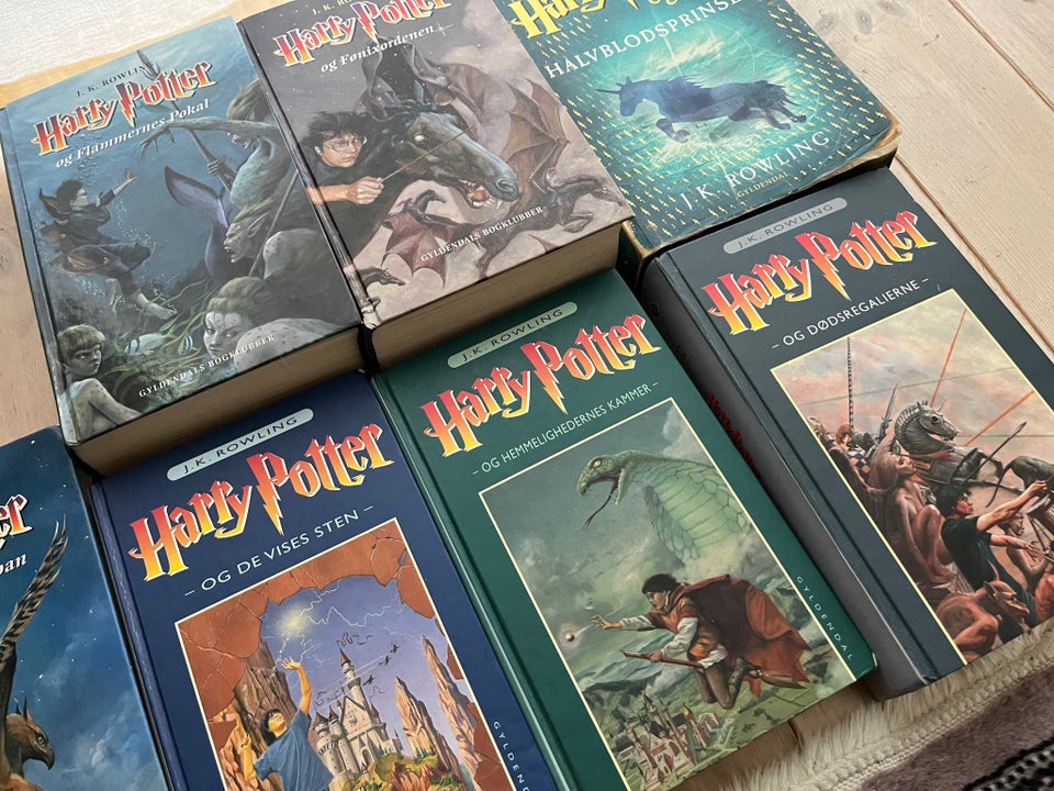 Harry Potter 1-7, J. K. Rowling