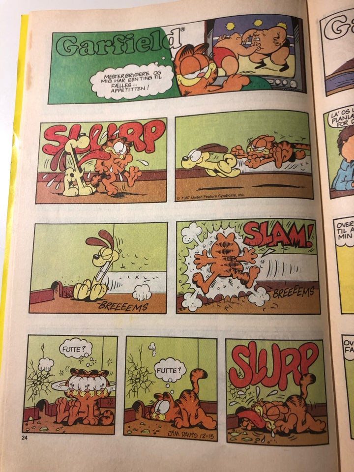 Garfield , Tegneserie