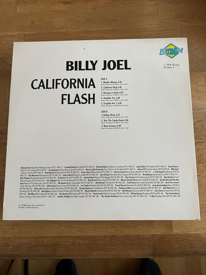 LP, Billy Joel, California Flash