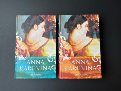 Anna Karenina Bind 1 og Bind 2, Leo Tolstoj, genre: roman, Bogklubben. 2006. Flotte bøger, der virke