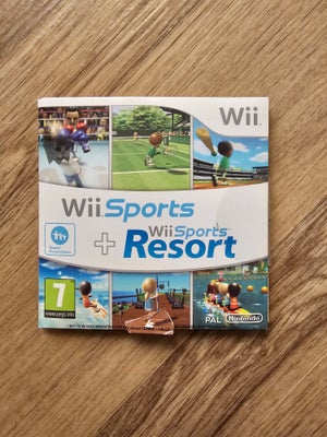 Wii sports + wii sports resort til Nintendo wii, Nintendo Wii, Wii sports + wii sports resort til Ni