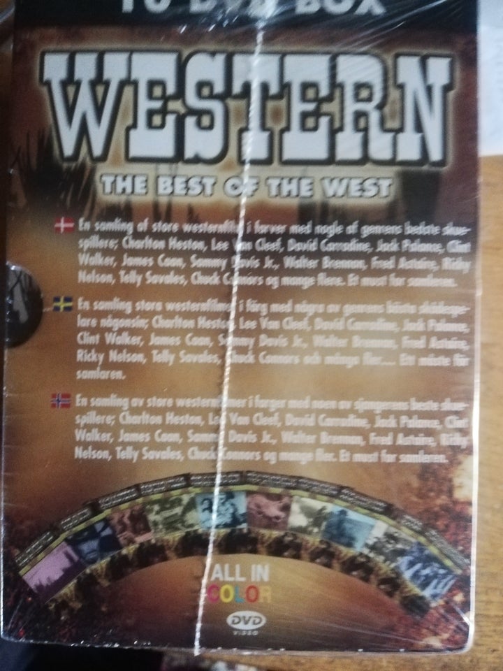 The Best of She West 10 dvd box, DVD, western