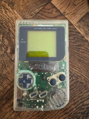 Nintendo Game Boy Classic, Classic clear, Rimelig, Gameboy classic, 
Lettere slidt. Kunne godt træng