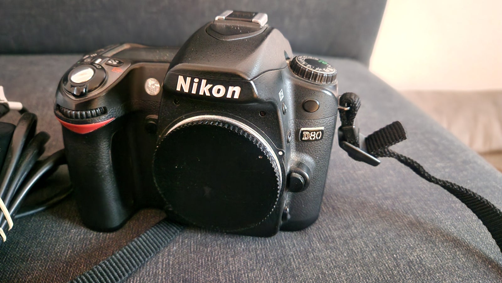 Nikon D80, spejlrefleks, 0 x optisk zoom