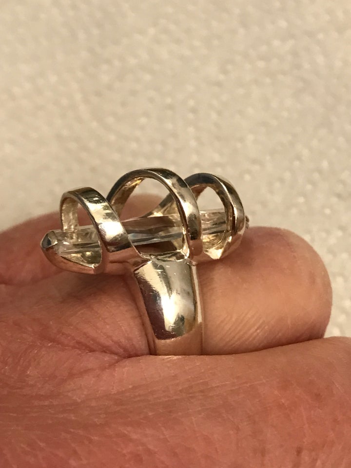 Fingerring, sølv, 925 Str. 60