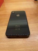 iPhone X, 64 GB, sort