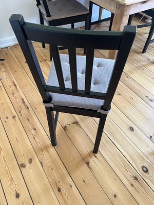 Spisebordsstol, Træ, Navn: IKEA, Stefan chair, 4 stks. Stole. Fin stand. 4 stk. sidepuder følger med