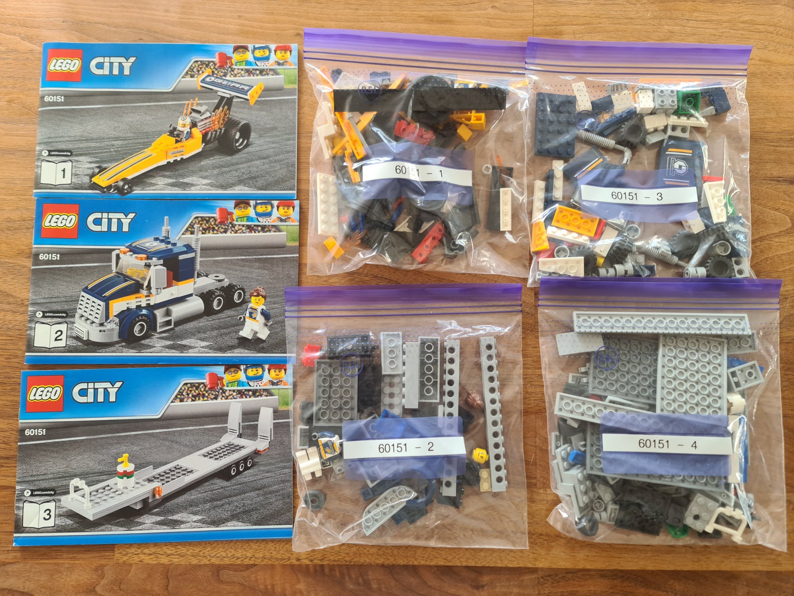 Lego City, 60151 Dragster Transporter – dba.dk – og af Brugt