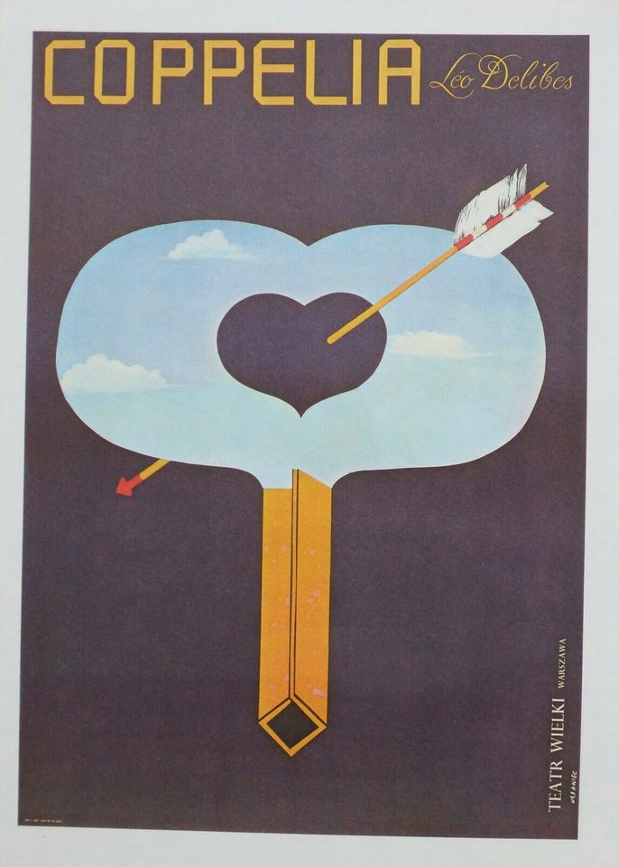 Plakat, Maciej Urbaniec, 1973