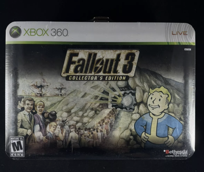 Sealed Fallout 3 Collector's Edition, Xbox 360, rollespil, Sealed Fallout 3 Collector's Edition i fa