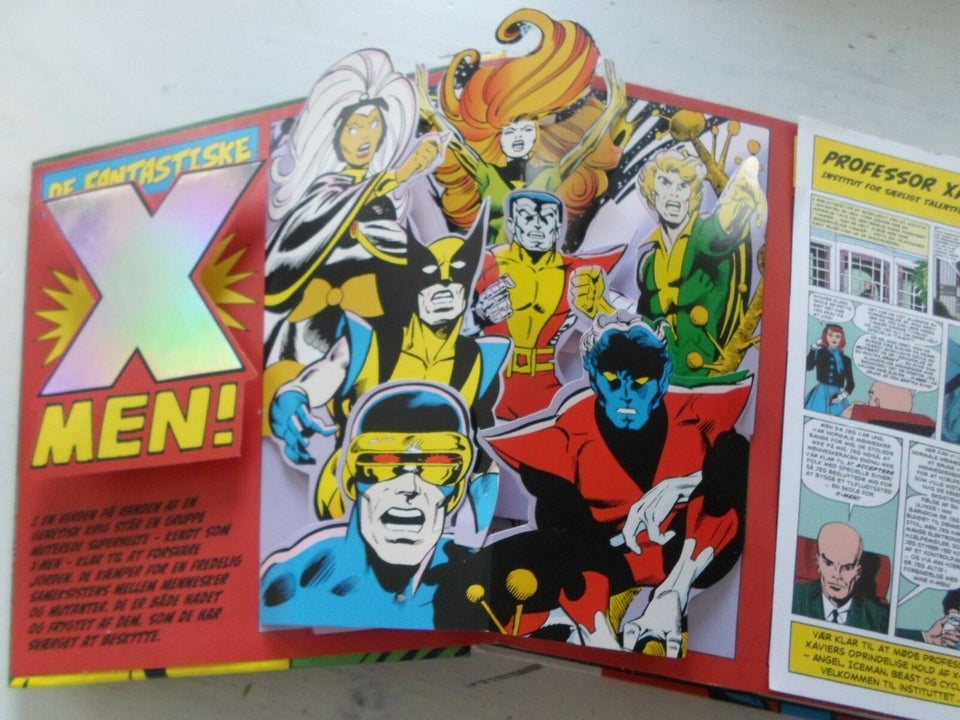 Bøger og blade, X-MEN MARVEL POP UP