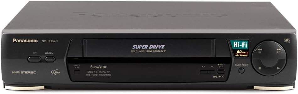 VHS videomaskine, Panasonic, NV-HD640 Nicam Stereo
