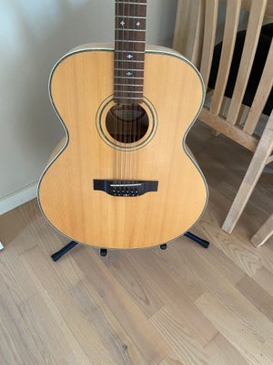 Andet, Landola J 8512, Landola 12 strengs guitar, super fin og velholdt stor guitar. Super fin ahorn