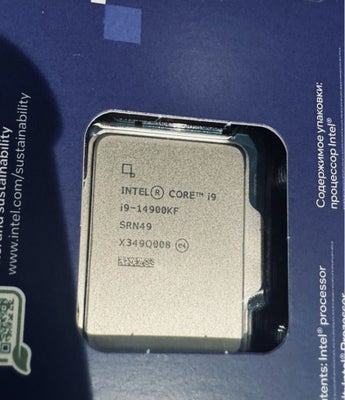 CPU, Intel Core i9 14900KF, Perfekt, Prisen er fast og bud besvares ikke.

Billede lånt fra nettet, 